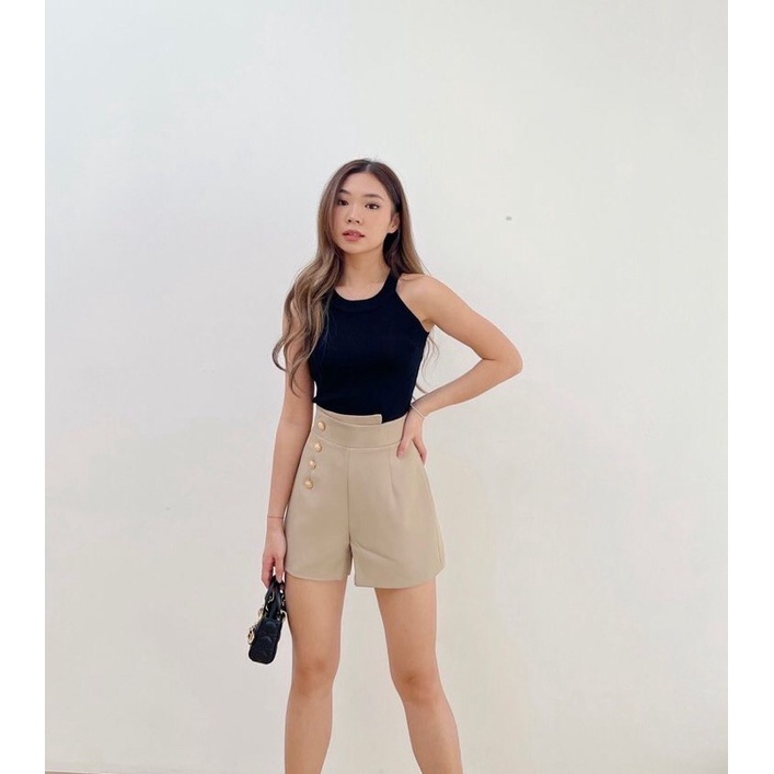 [ SYS.LABEL ] Yumi Short Pants - Celana Pendek Wanita