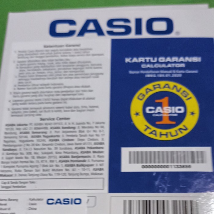 

KALKULATOR CASIO 12 DIGIT - MZ12S ORIGINAL #ORIGINAL