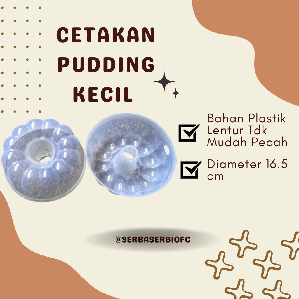 Cetakan Puding / Cetakan Ager Kecil