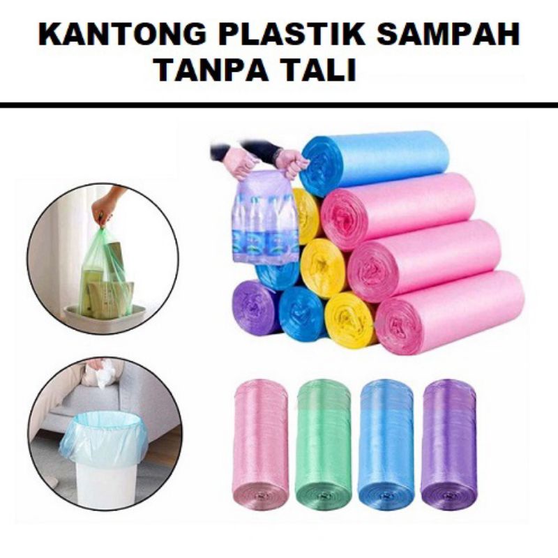PLASTIK SAMPAH ROLL UKURAN 45x46CM