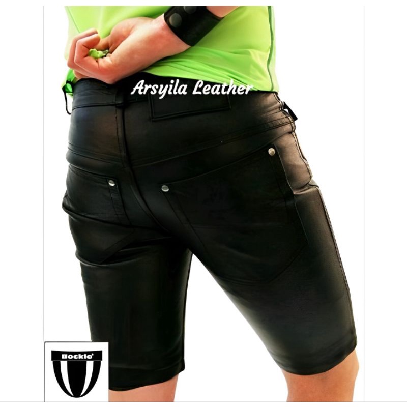 CELANA PENDEK KULIT PRIA