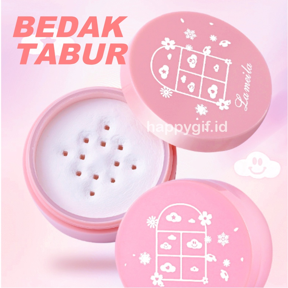 LAMEILA Bedak Make Up Tabur Powder LA212 5206