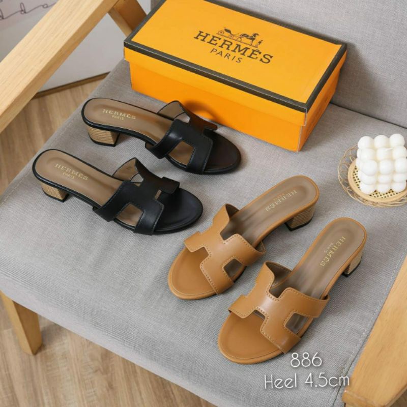 Sendal wanita slop tapak tahu import kode 886