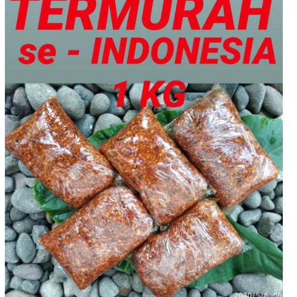

ㅎ Sambel Pecel Madiun 1 kg ( sangrai) ⏎
