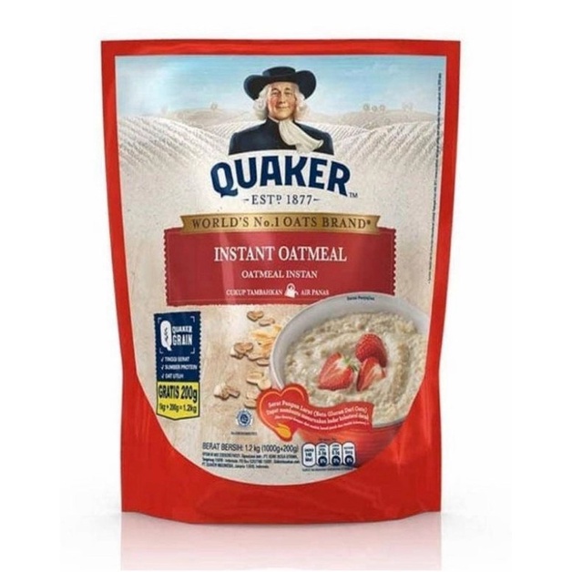 

[NEW] quaker oatmeal 1200 gram