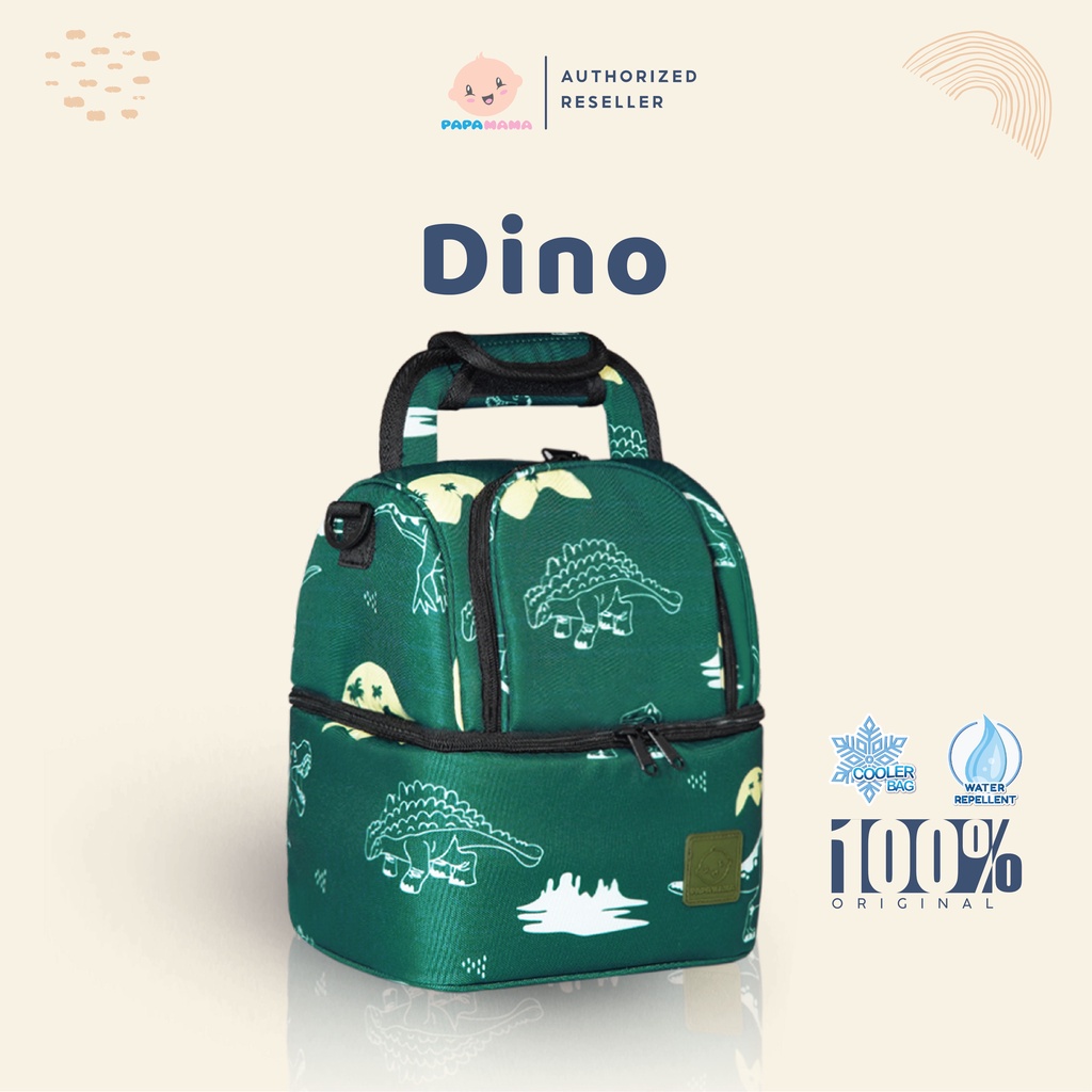 Papamama 3022 Cooler Bag Pattern - Dino Tas Asip Busui