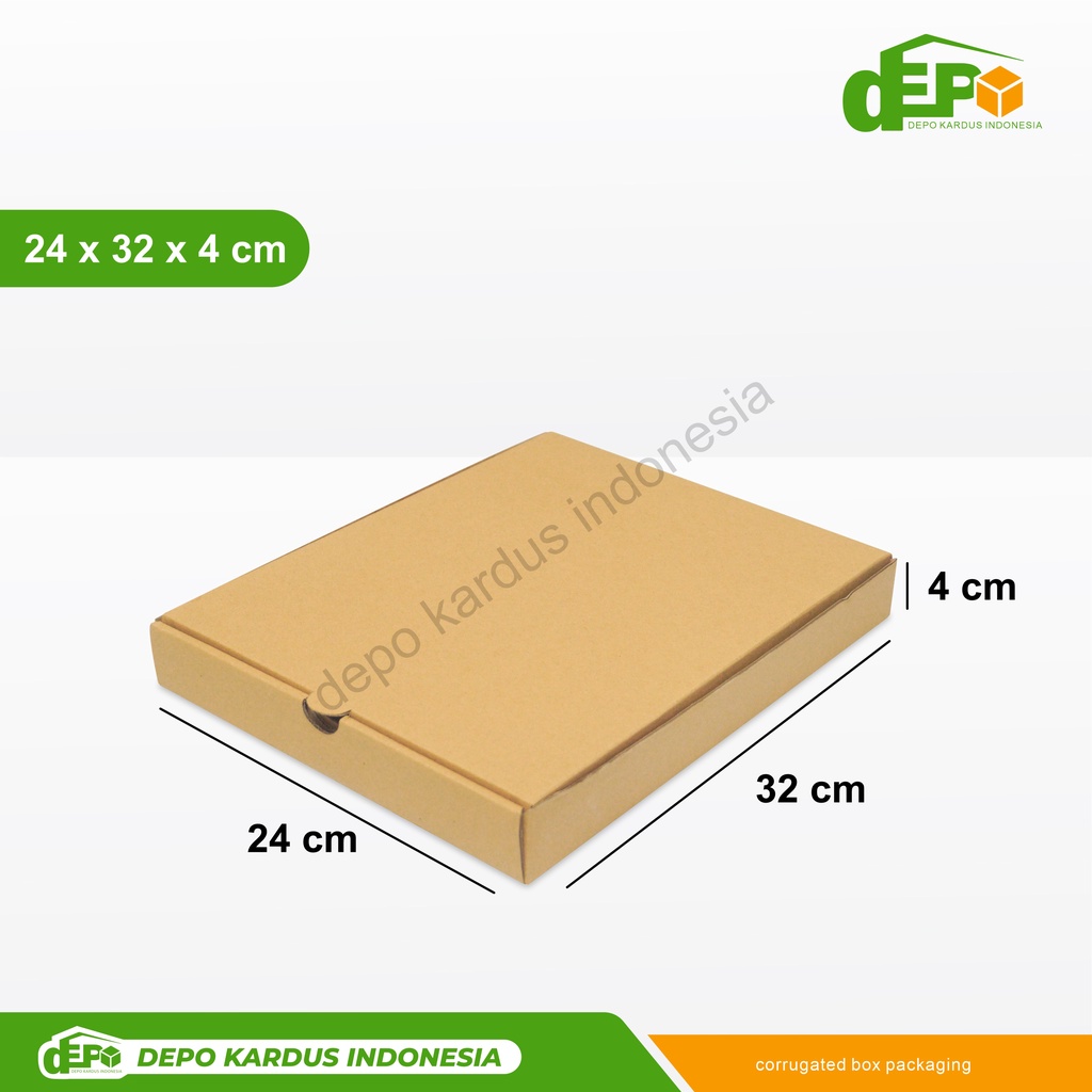

Depo Box 24X32X4 cm (HILDA) Kardus/Karton/Hampers/Boxonlineshop/hampersbox