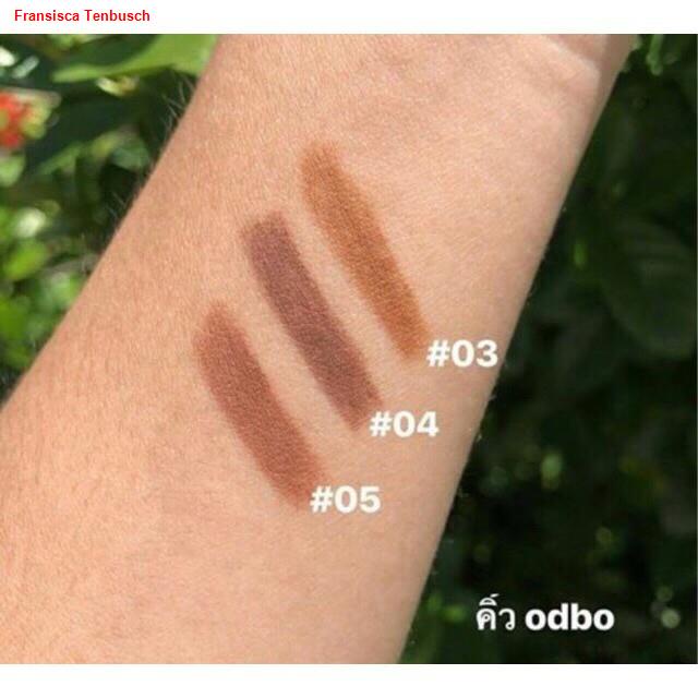 [TERMURAH] ODBO Pensil Alis Lembut  + Kuas | Eyebrow Pencil OD760 | Browit.id