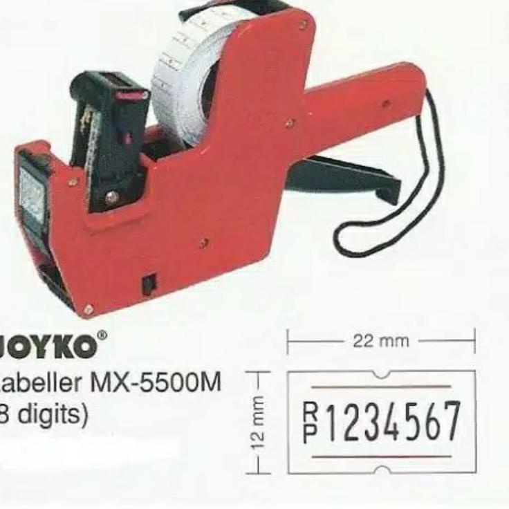 

❂❂❂ JOYKO Labeller Mx-5500M (8 digits) alat tembakan harga