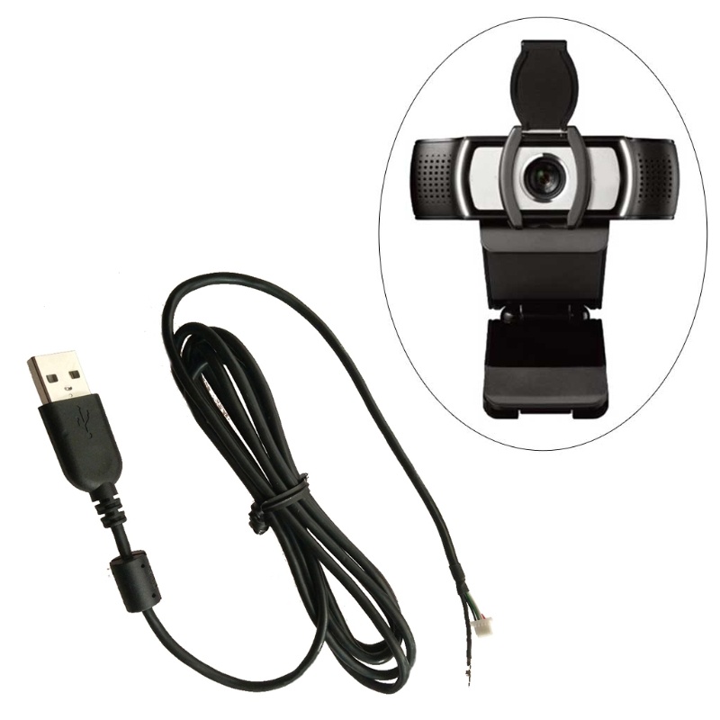 Btsg Kabel Kamera USB Soft Untuk Webcam C920 C930e Line Replacement Wire