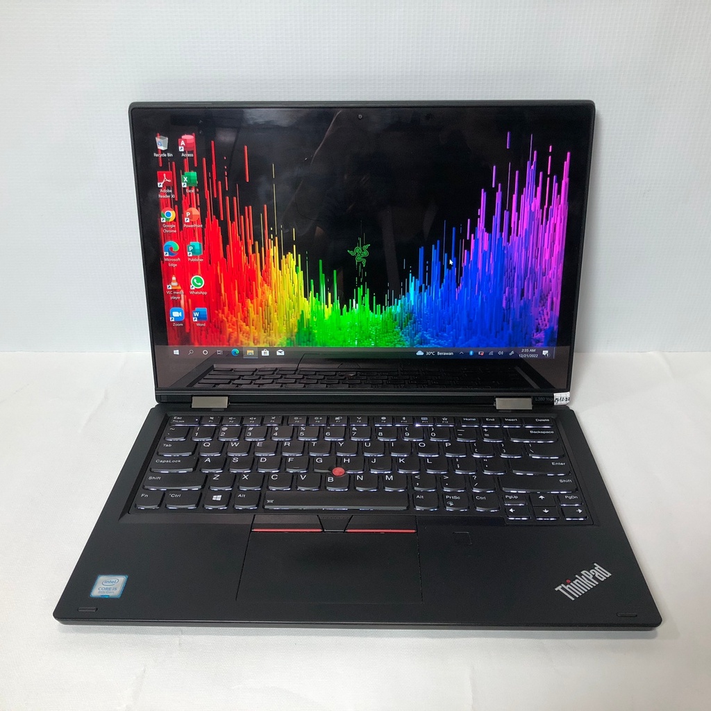 Laptop Lenovo Yoga L380 Thinkpad filip touchcreen UHD Intel Core i5 Ram 8GB SSD 256GB-Windows 10