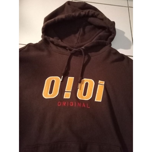 hoodie oioi brown