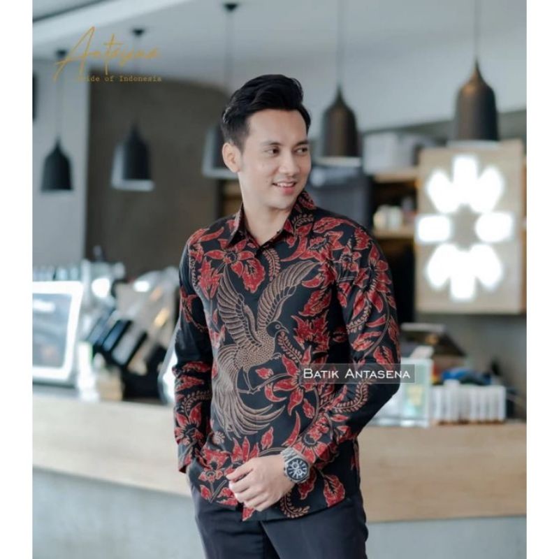 Kemeja Batik Pria Lapis Full Furing Bahan Katun Halus Primisima / Kemeja Batik Pria Slimfit Lapis Full Furing