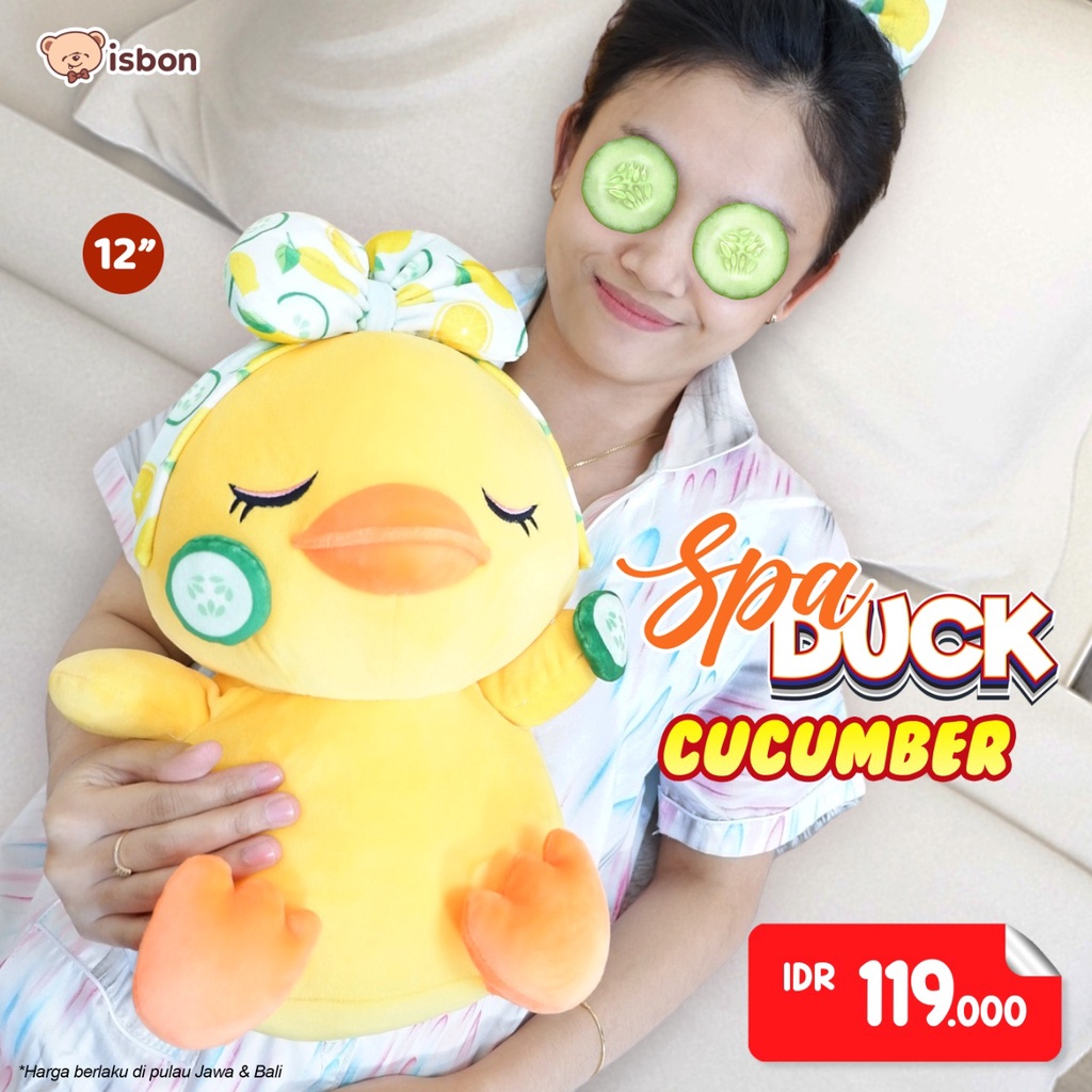 Boneka Bebek Duck Makeup Cucumber Brush Pita Piyo Lucu Mainan Anak By Istana Boneka