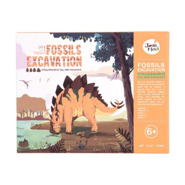 

Promo joan Diskon edukasi miro fossil excavation stegosaurus anak mainan