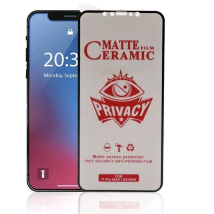 TEMPERED GLASS CERAMIC MATTE PRIVACY / ANTI SPY ( OPPO )