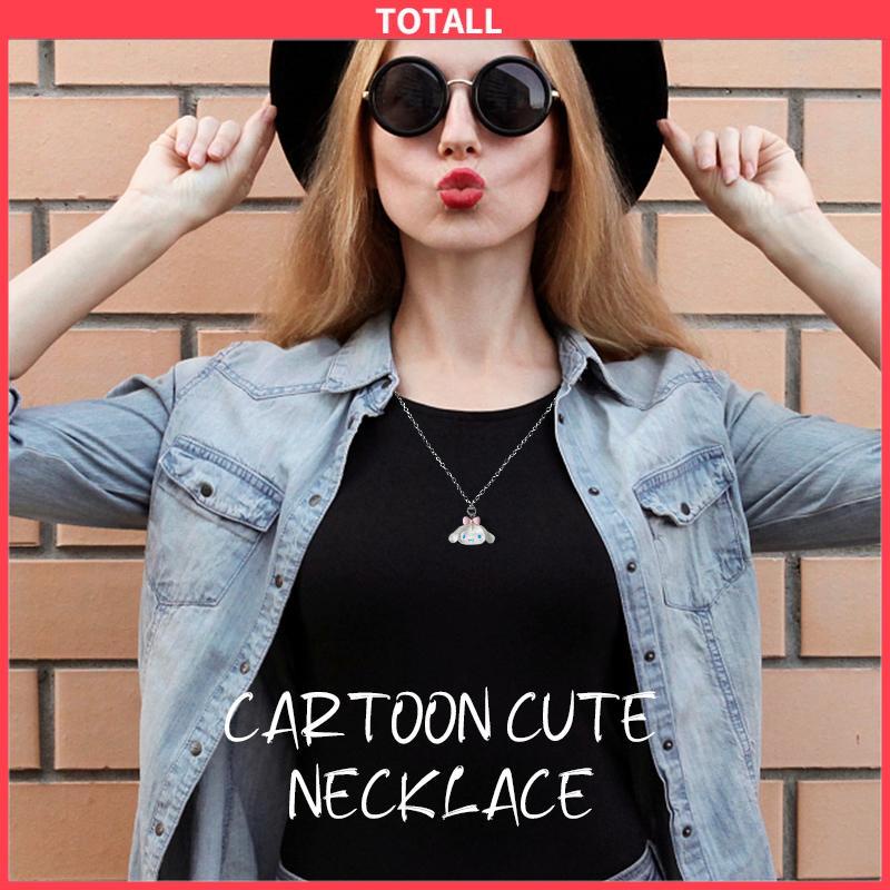 COD Sanrio kartun kalung lucu aksesoris fashion Korea untuk pria dan wanita-Totall