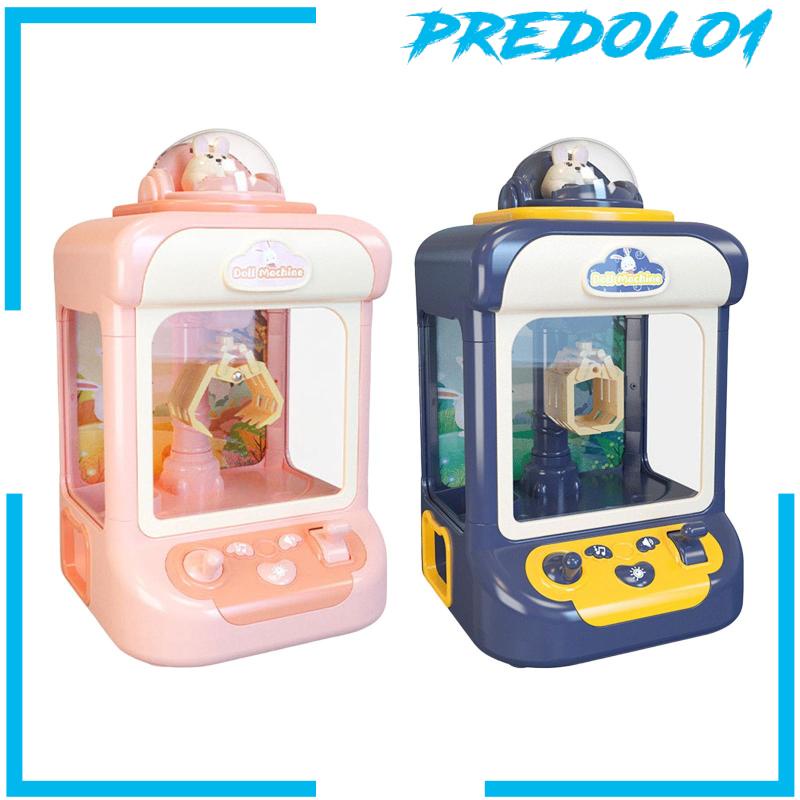 [Predolo1] Claw Toy Machine Vending Machine Mainan Mainan Interaktif Untuk Hadiah Liburan Anak