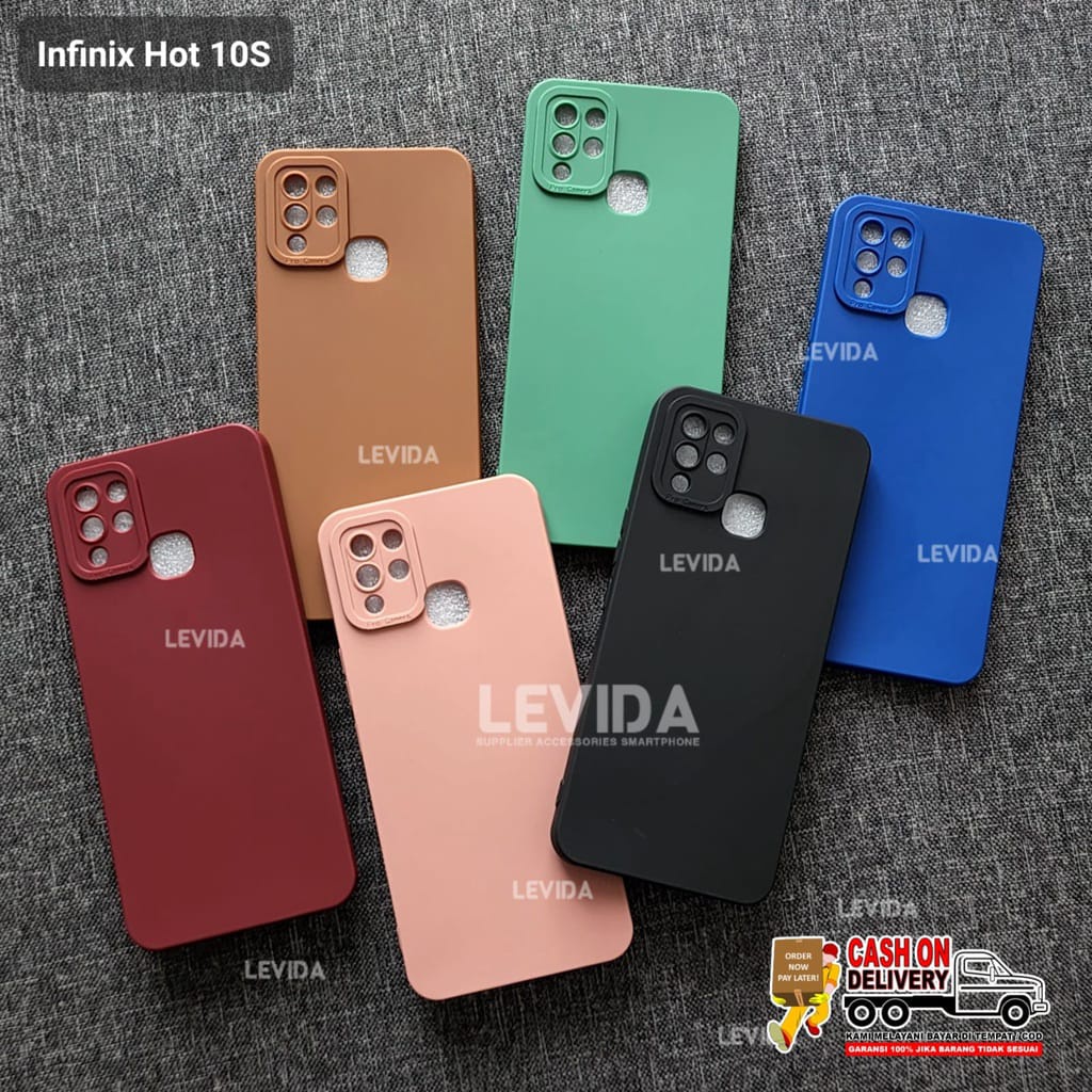 INFINIX HOT 10S CASE PRO CAMERA MACARON CASE INFINIX HOT 10S