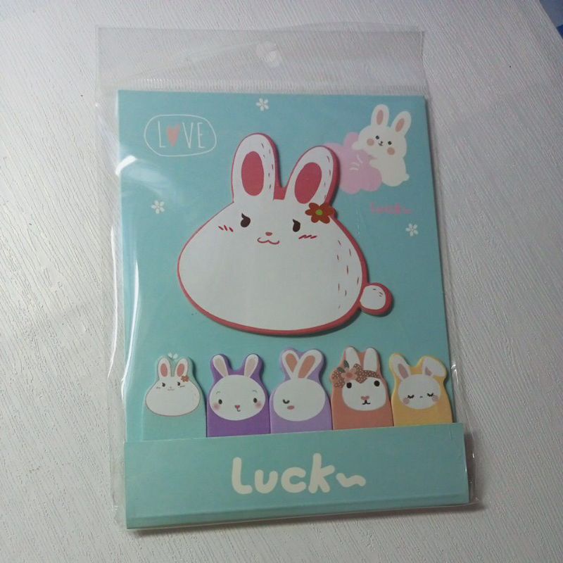 

rabbit sticky notes (sealed)