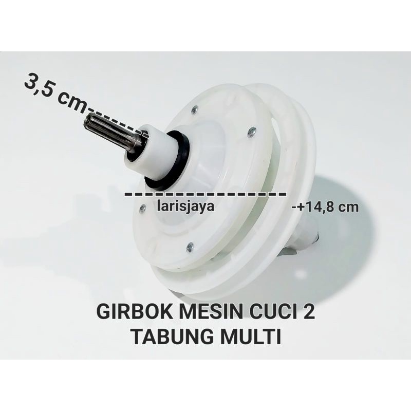 GEARBOX MESIN CUCI 2 TABUNG DENPO MULTI GI 10