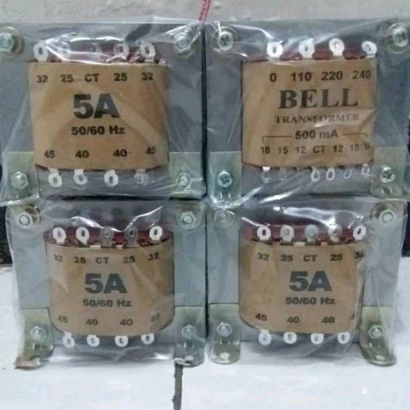 TRAVO BELL 5 AMPERE BESAR MURNI CT 45V