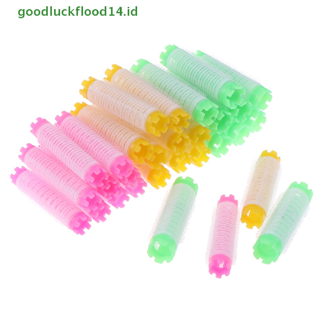 [GOOGFOUR] 10pcs fluffy Hair Root Rollers Pack Perm Batang Set Air Fringe Bang Hair Curler [TOP]