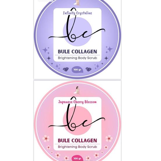❄Terbaru✾➳ Bule Collagen Brighening Body Scrub 56 ❄