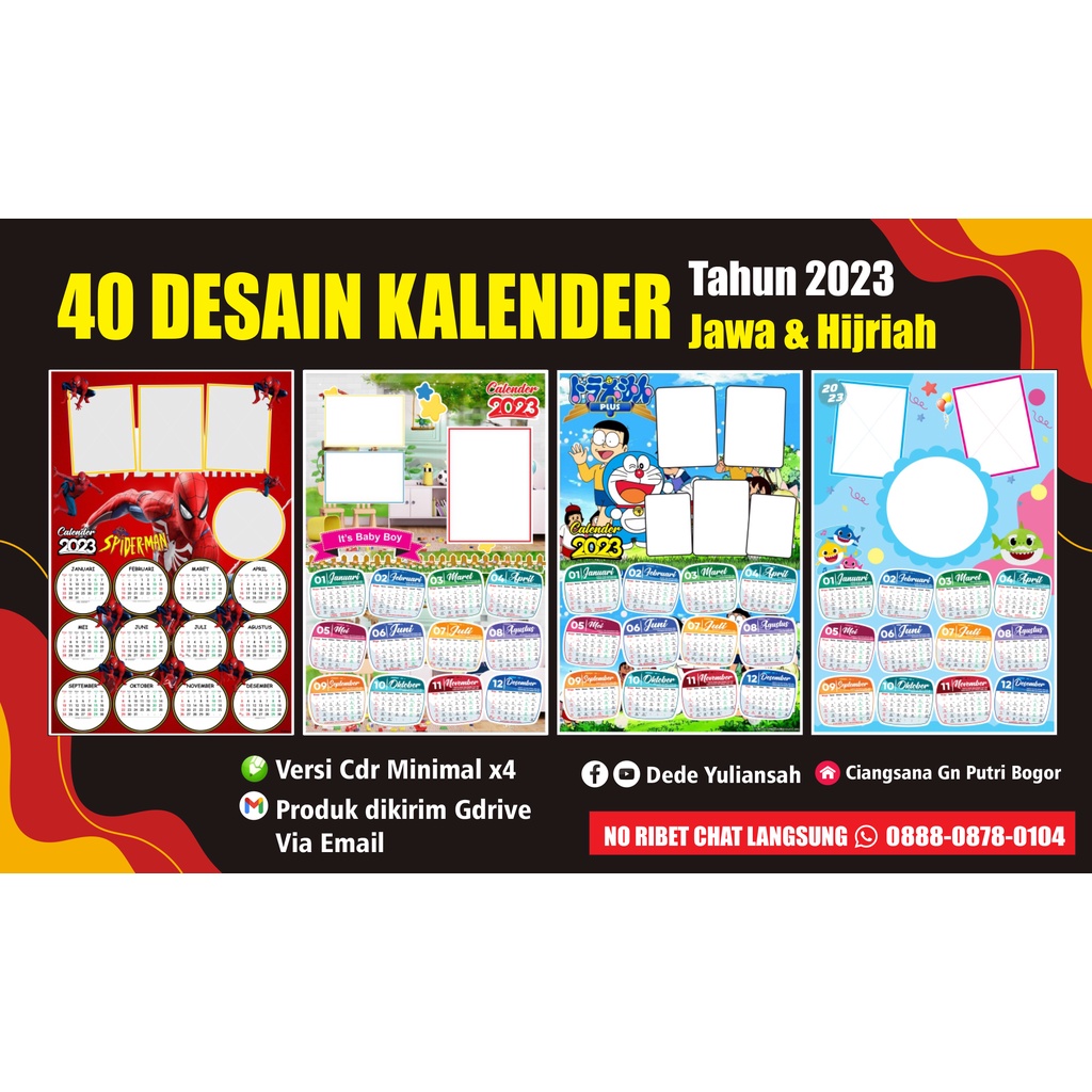 

PAKET 40+ TEMPLATE DESAIN KALENDER 2023 DESAIN GRAFIS KALENDER CDR SIAP EDIT + BONUS AKSES FILE GDRIVE AKTIF SELAMANYA