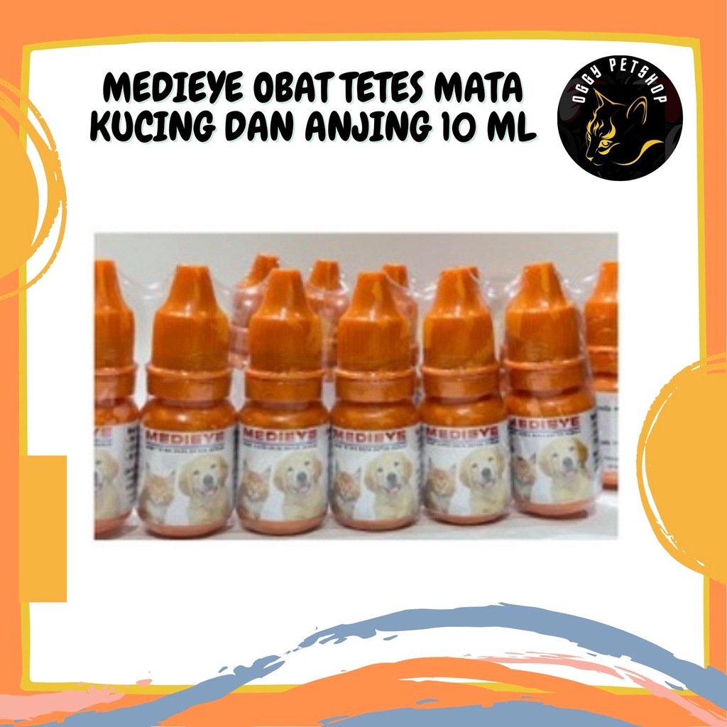 Medieye Obat Tetes Sakit Mata Kucing Anjing 10Ml | Obat Tetes Mata Cat&amp;Dog 10Ml