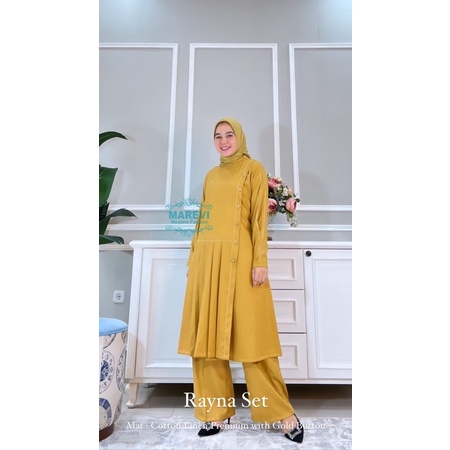Raina Setelan gamis Dress Marevi