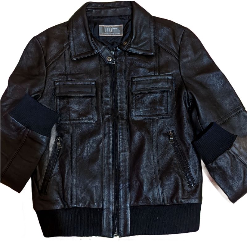 Jaket Kulit Domba brand HUM (Human United Movement)