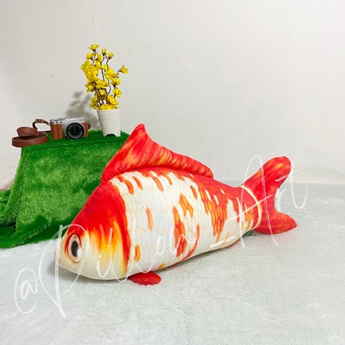 Pillowart - Bantal Boneka Ikan Koi Size L - ART047
