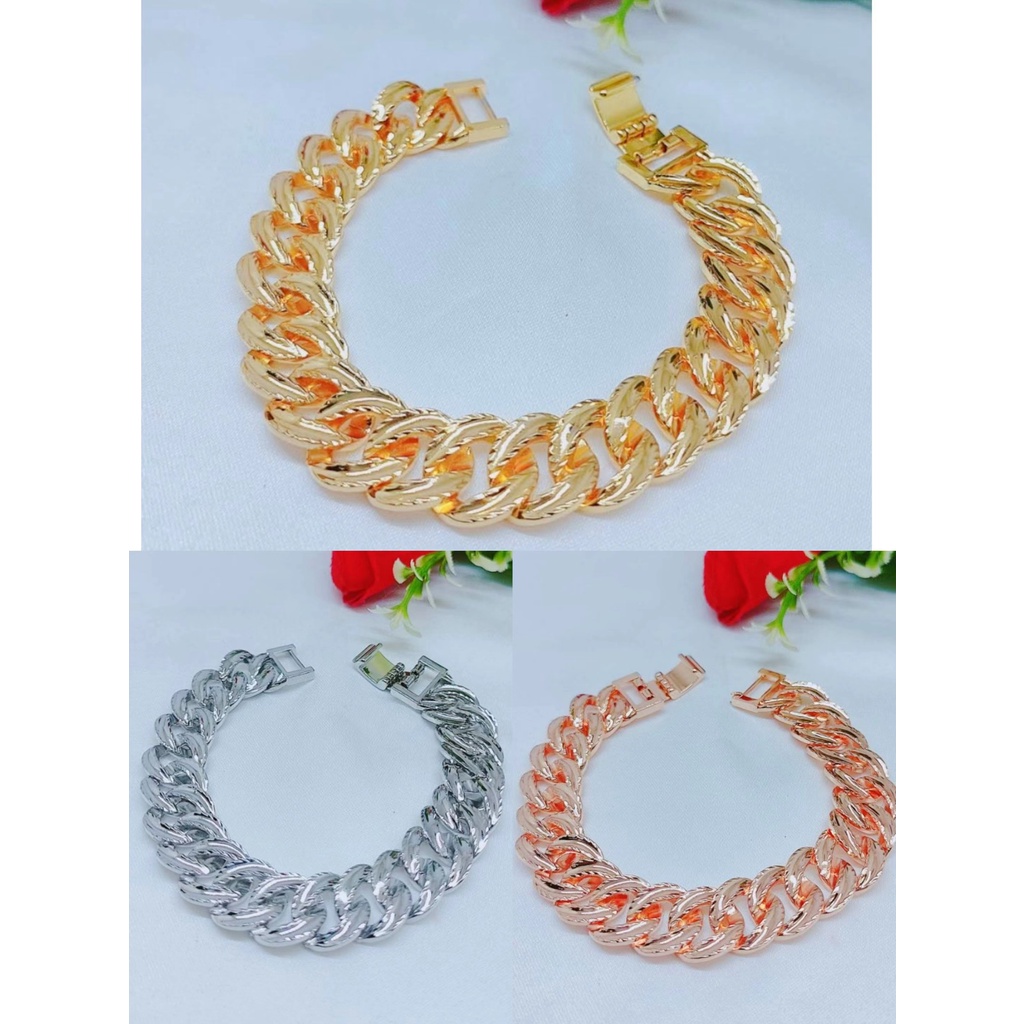 Gelang Xuping Terbaru Lapis Emas Perhiasan Wanita Jewelry T001