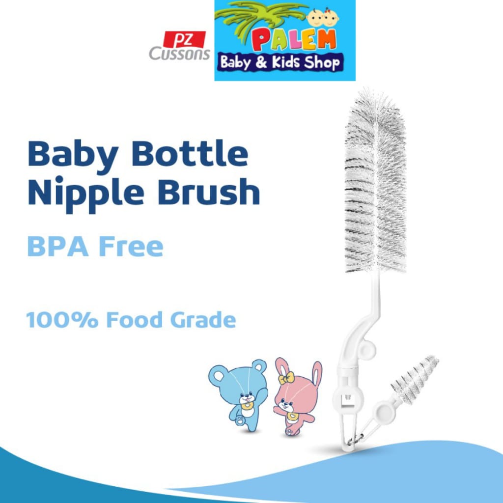 Cussons Baby Foldable Bottle Brush - Sikat Botol Bayi