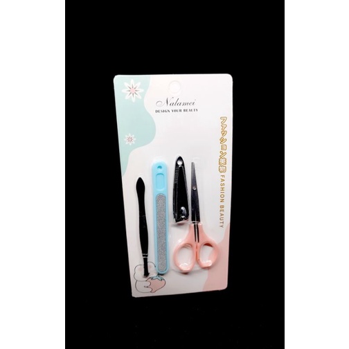 Pedicure Menicure Set Gunting Kuku Pinset Beauty