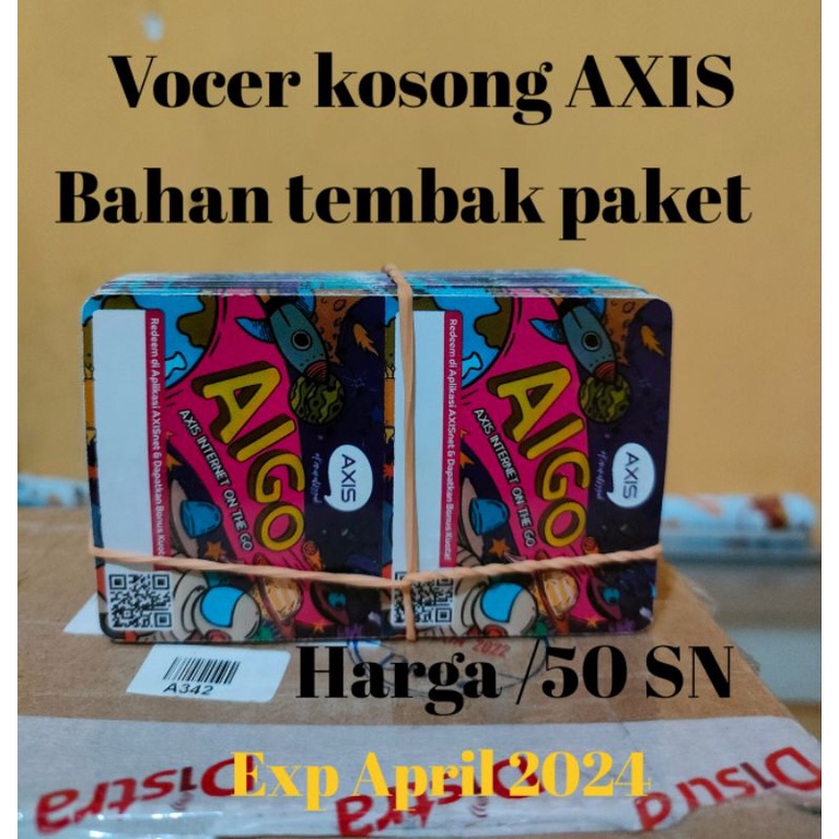 VOCER KOSONG AXIS BAHAN TEMBAK