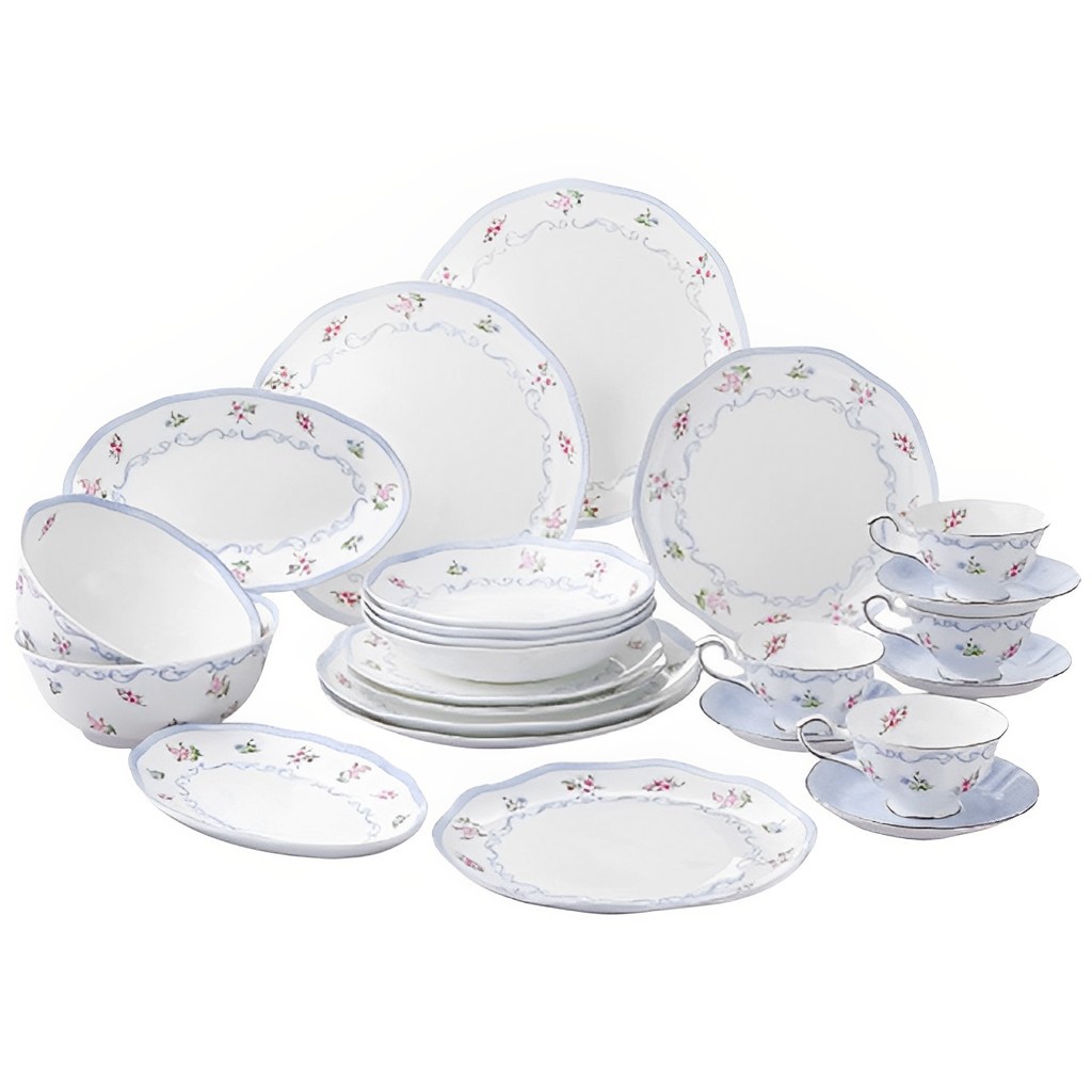 Dinning Set Linen Flower ST James