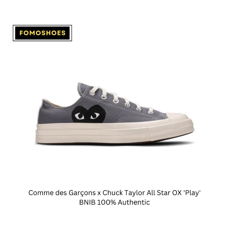 Converse Chuck Taylor CDG X Play OX - Grey