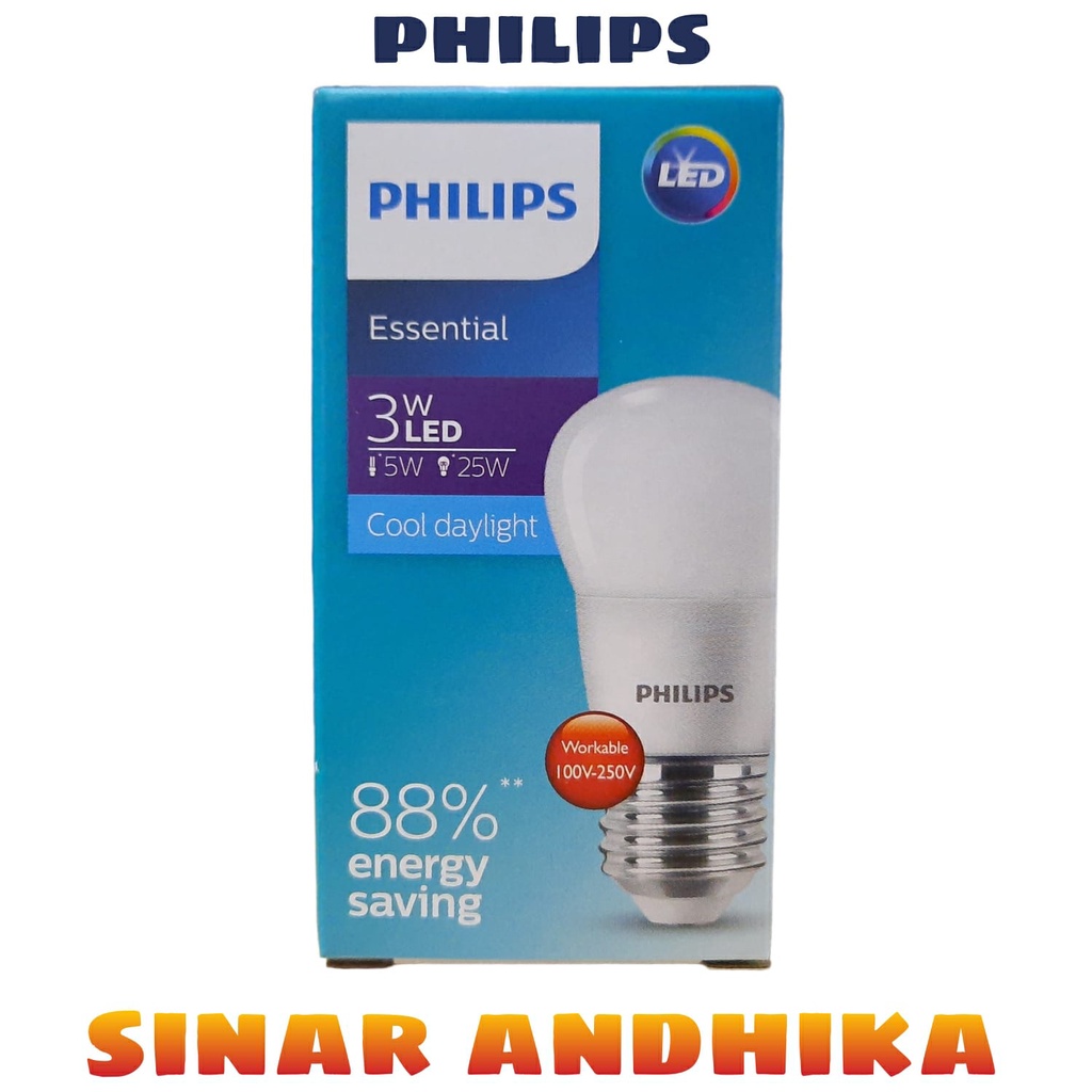 LAMPU PHILIPS LED ESSENTIAL