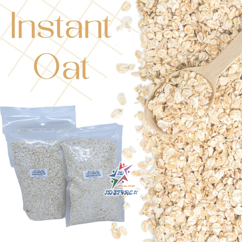 Organic Quick Instant Oat / Instant Oat / Oatmeal Instan / Gandum Instan / Sereal