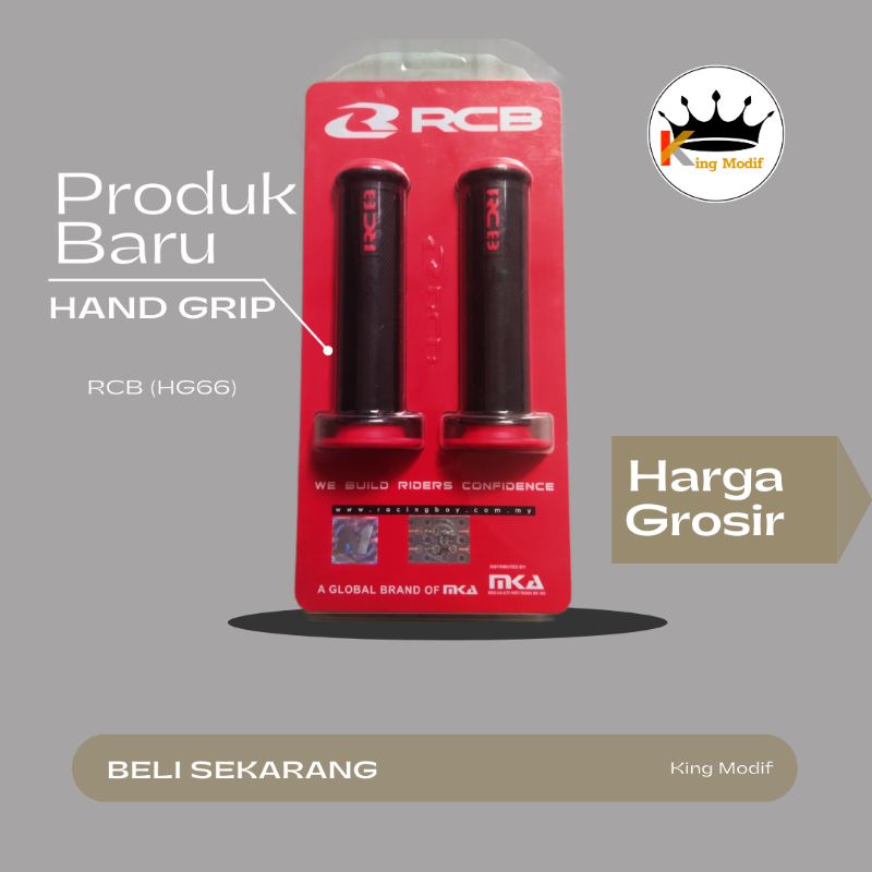Handgrip RCB Motor Universal/Sarung Gas Motor
