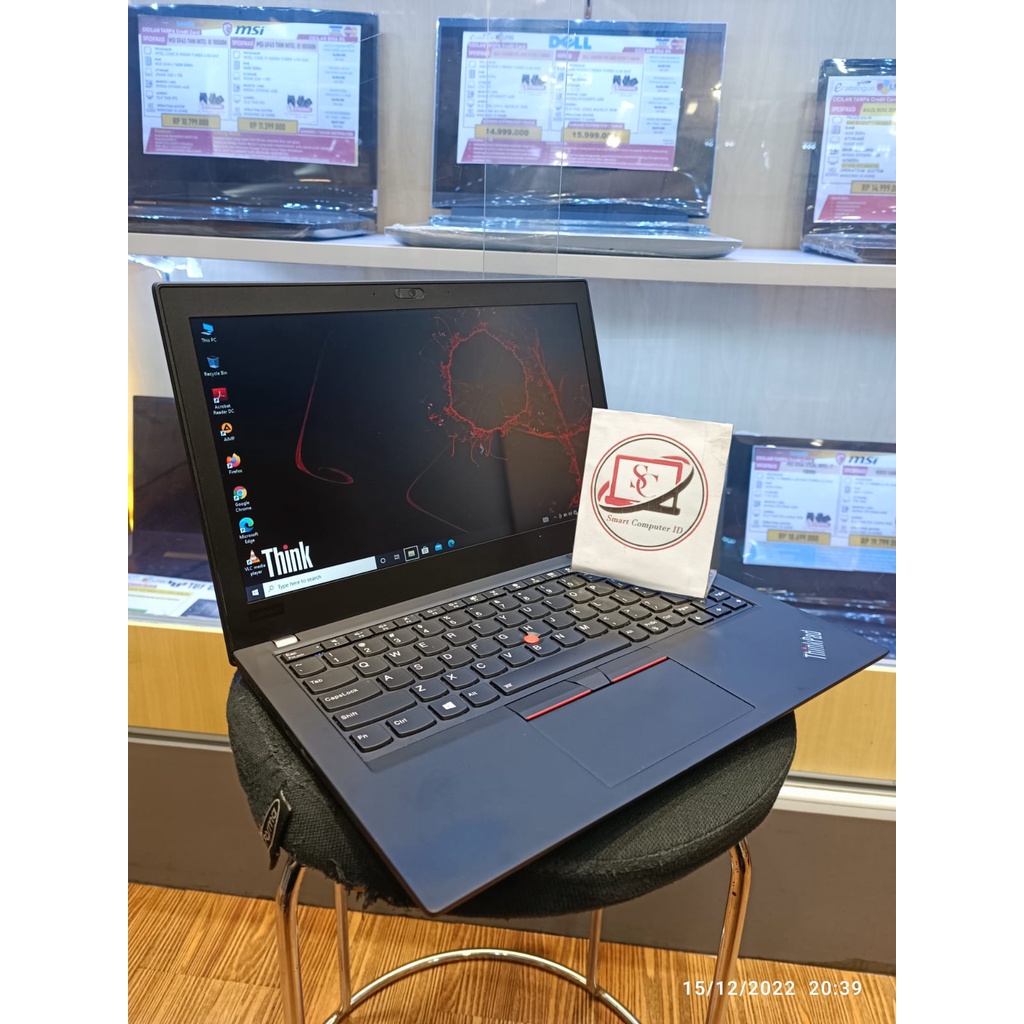 Laptop ultrabook Lenovo Thinkpad X280 i5 GEN 8GB 512GB SSD 12.5 Windows 10 Murah Bergaransi