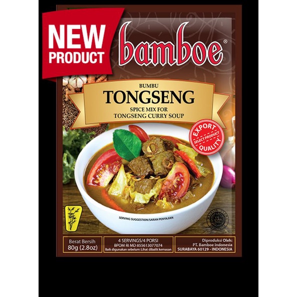 

Bumbu Bamboe Tongseng 80Gr