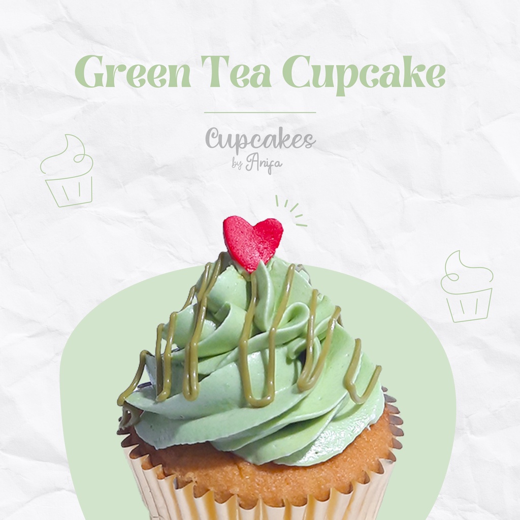 

Green Tea Cupcake