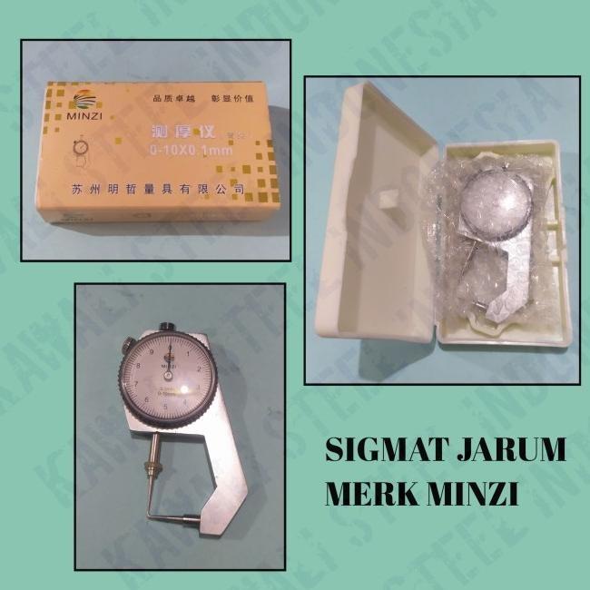 Sigmat Jarum/Alat Ukur Ketebalan Merk Minzi