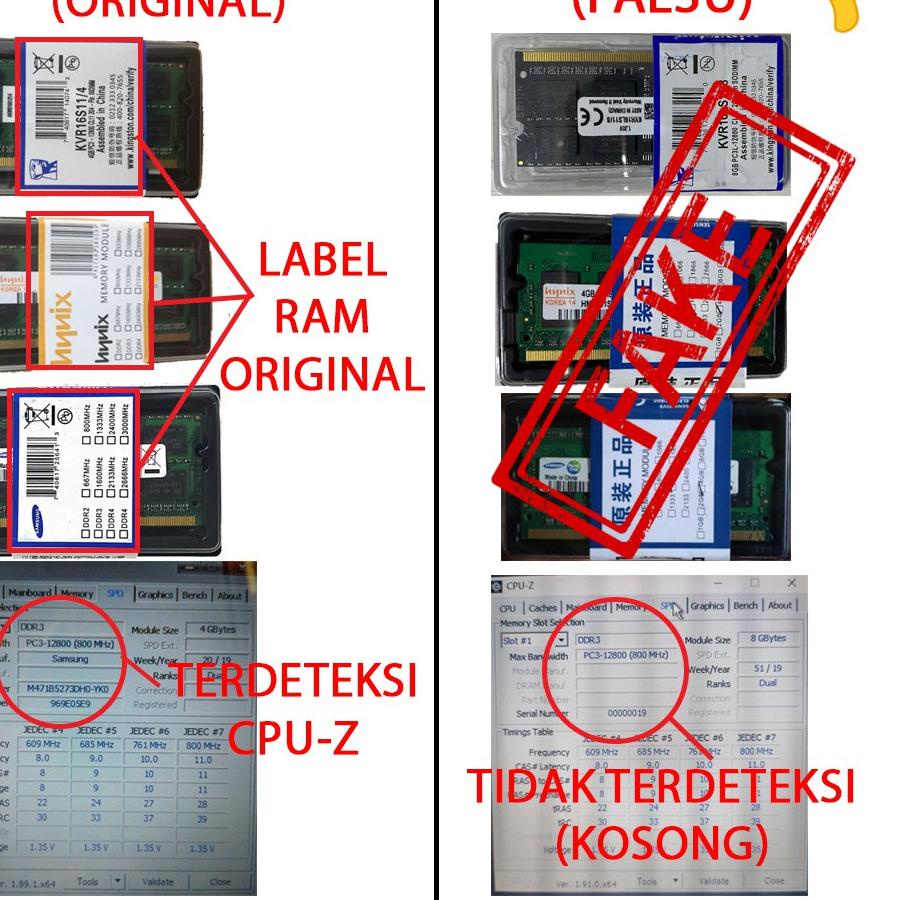 [CODEDB20] RAM LAPTOP KINGSTON DDR3L 4GB 12800/1600MHz ORI RAM SODIMM 1.35v 4GB ♥