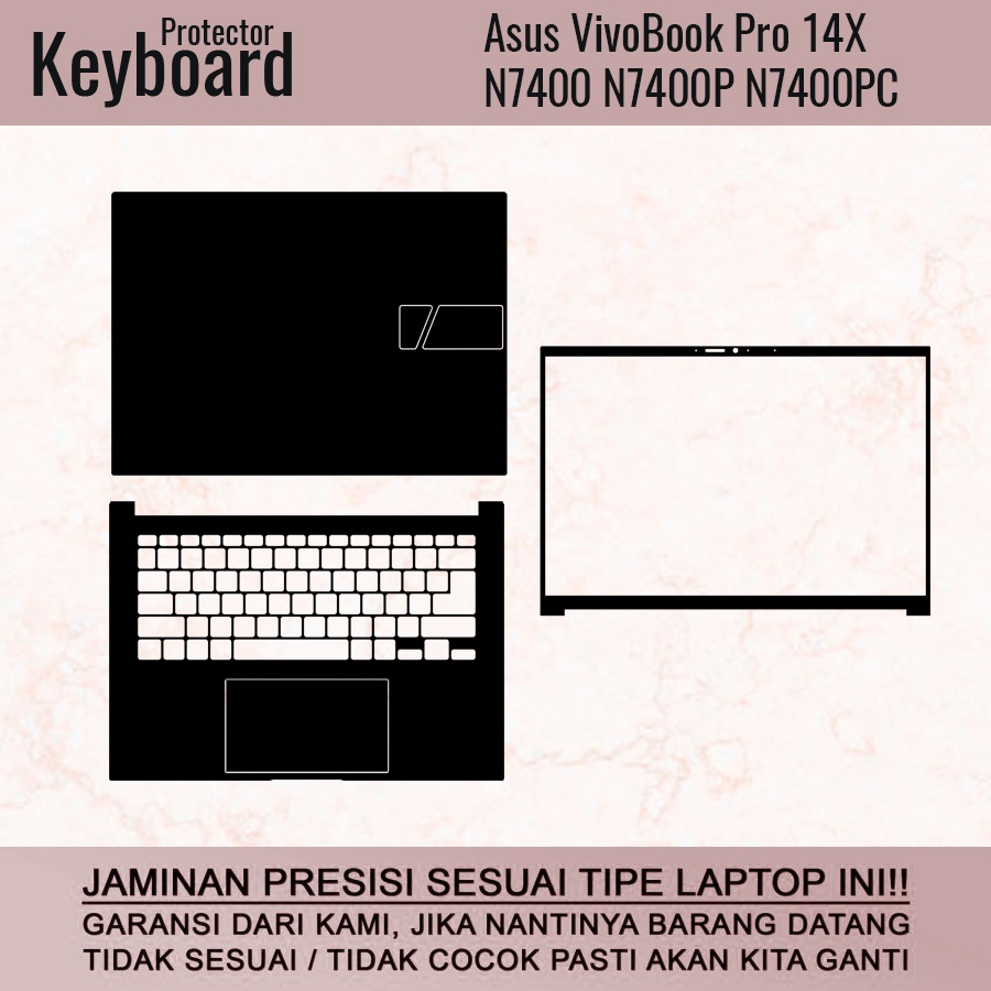 Keyboard Protector Asus VivoBook Pro 14X N7400 N7400P N7400PC