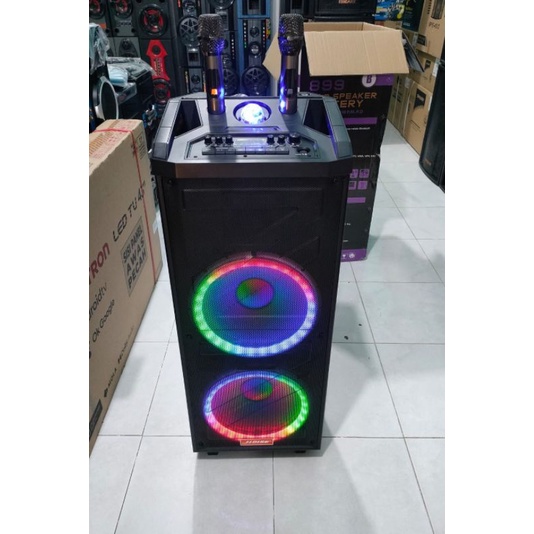 Speaker Portabel NOISE 899B Pro Double BASS