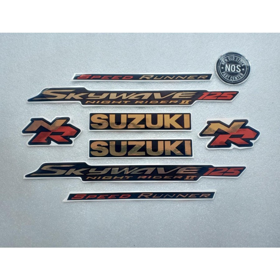 STRIPING STICKER SUZUKI SKYWAVE MOCA MOCCA NR COPY ORIGINAL